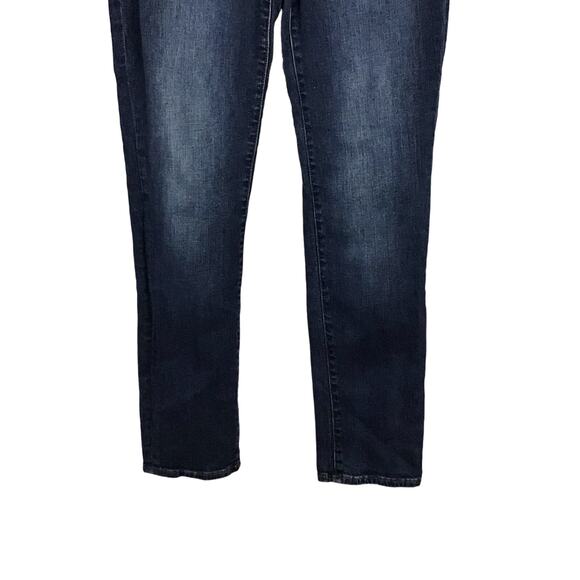 Kut from the Kloth Mid Rise Straight Slim Leg Classic Blue Rinse Jeans sz 4 x 30 - Picture 6 of 11